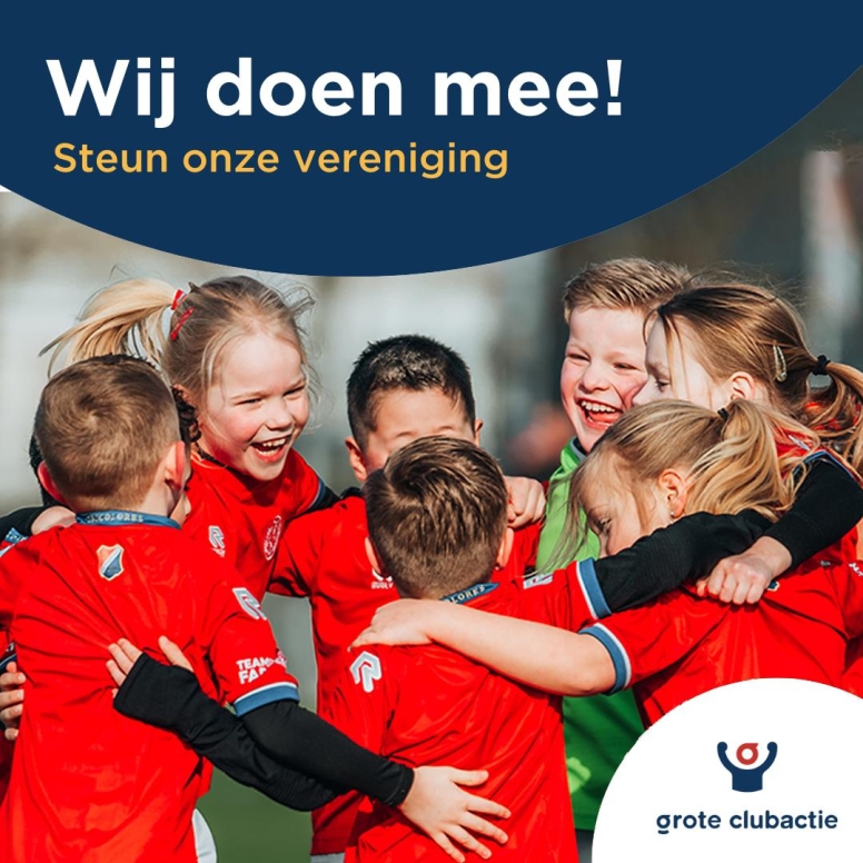 Grote Clubactie zaterdag van start!